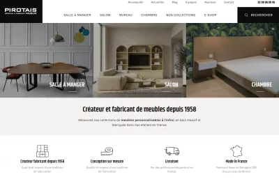 Pirotais Créateur et Fabricant Meubles